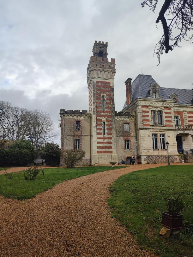 La Tour Carree D'Un Chateau Auzouer-en-Touraine Exterior photo